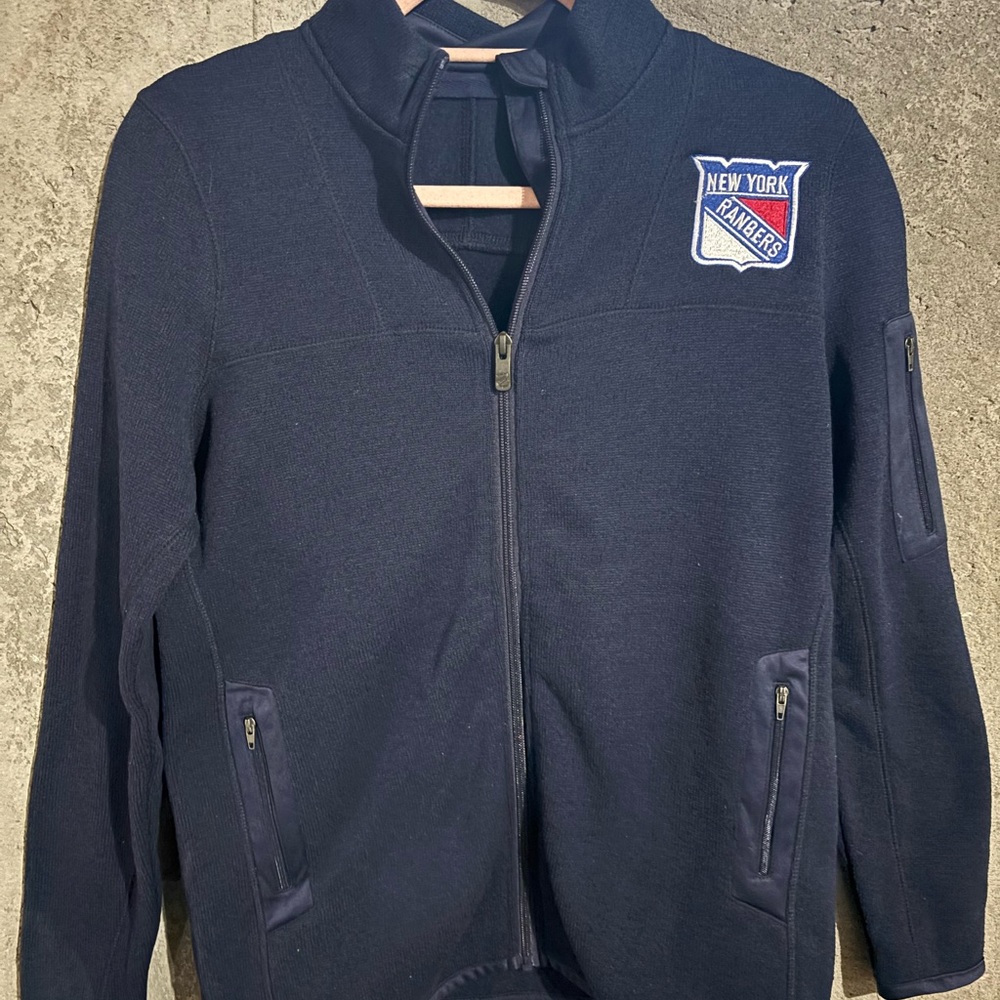 Navy Blue New York Rangers Quarter zip